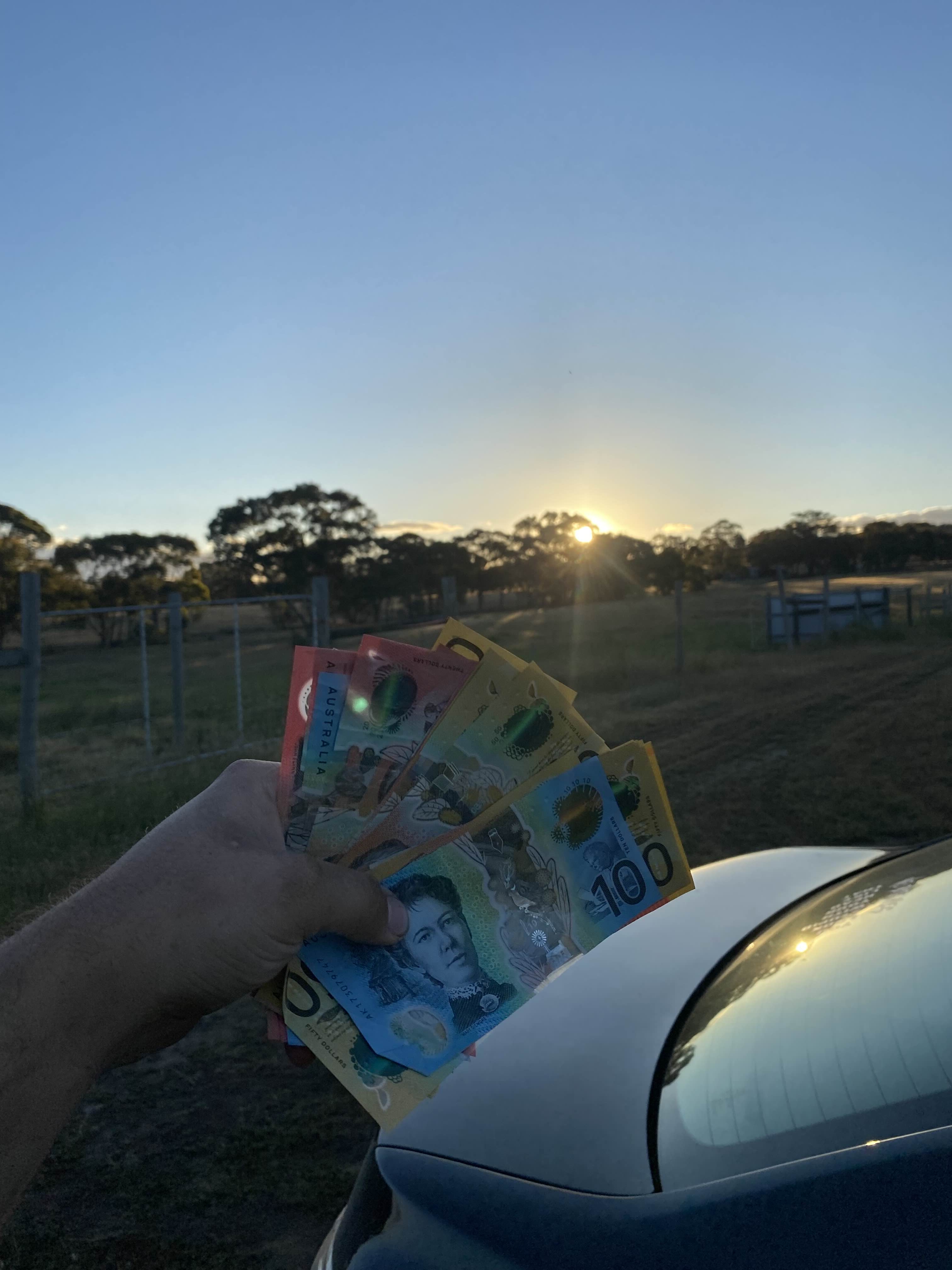 Jaxson $1,140 over 3 days